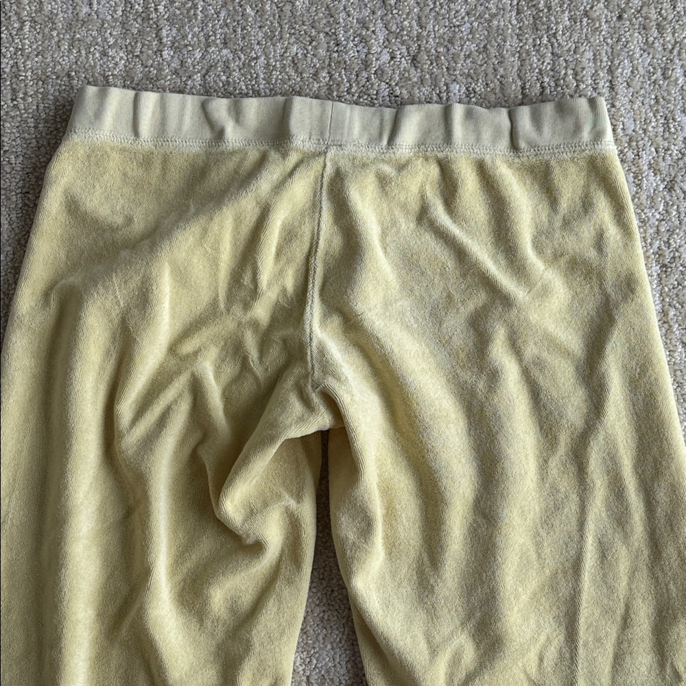 Juicy Couture Light Yellow Lounge Pants - Picture 6 of 7